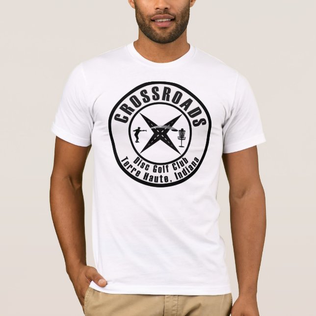 Crossroads Disc Golf Club T-Shirt (Front)