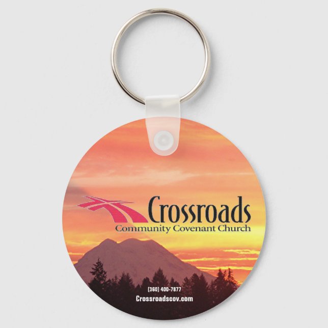 Crossroads Keychain (Front)