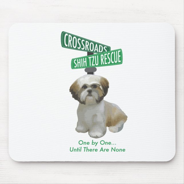 Crossroads ShihTzu Rescue Mouse Pad (Front)