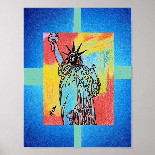 Crossroads Statue of Liberty poster (Front)