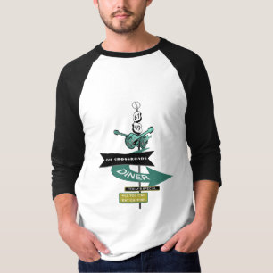 Crossroads Vintage Diner Sign T-Shirt
