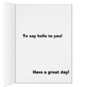 Crosstitch Kitten Card (Inside (Right))