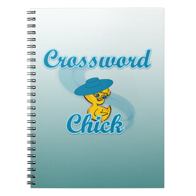 Crossword Chick #3 Notebook (Front)