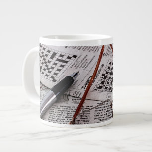 Crossword Genius Large Coffee Mug