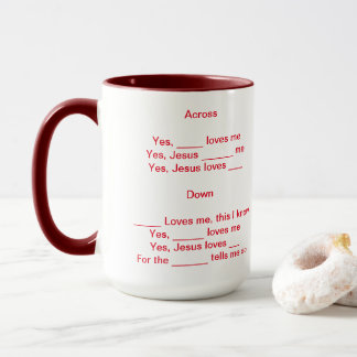 Crossword Mug
