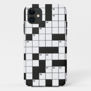 Crossword Puzzle iPhone 11 Case
