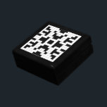 Crossword Puzzle Design Gift-Jewelry-Trinket Box<br><div class="desc">Crossword Puzzle Design Gift-Jewelry-Trinket Box</div>