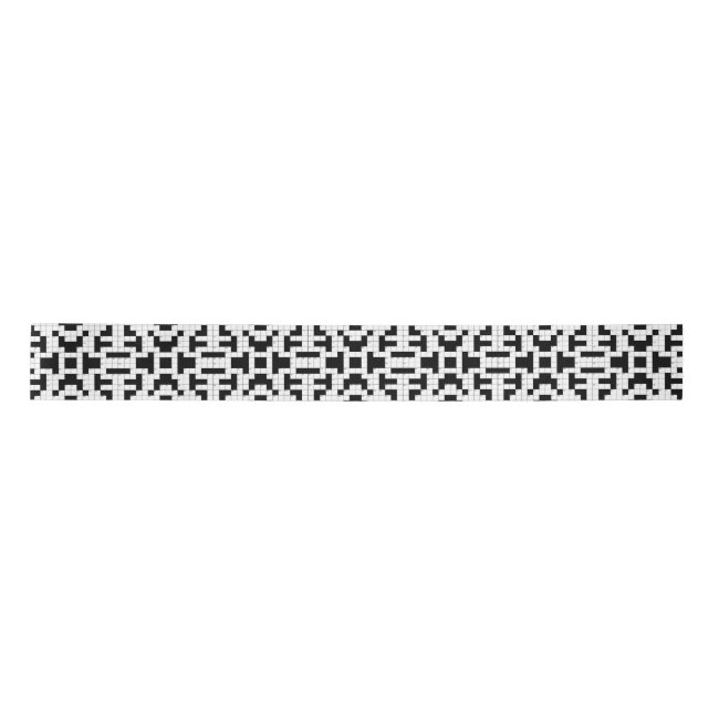 Crossword Puzzle Design Ribbon