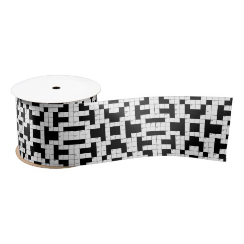 Crossword Puzzle Design Ribbon