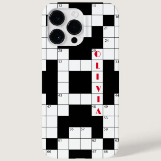 Crossword Puzzle Design Smartphone Case