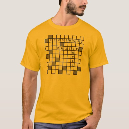 Crossword Puzzle Lover T_Shirt