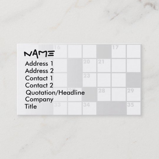 Fresh 20 Japanese Business Card Crossword