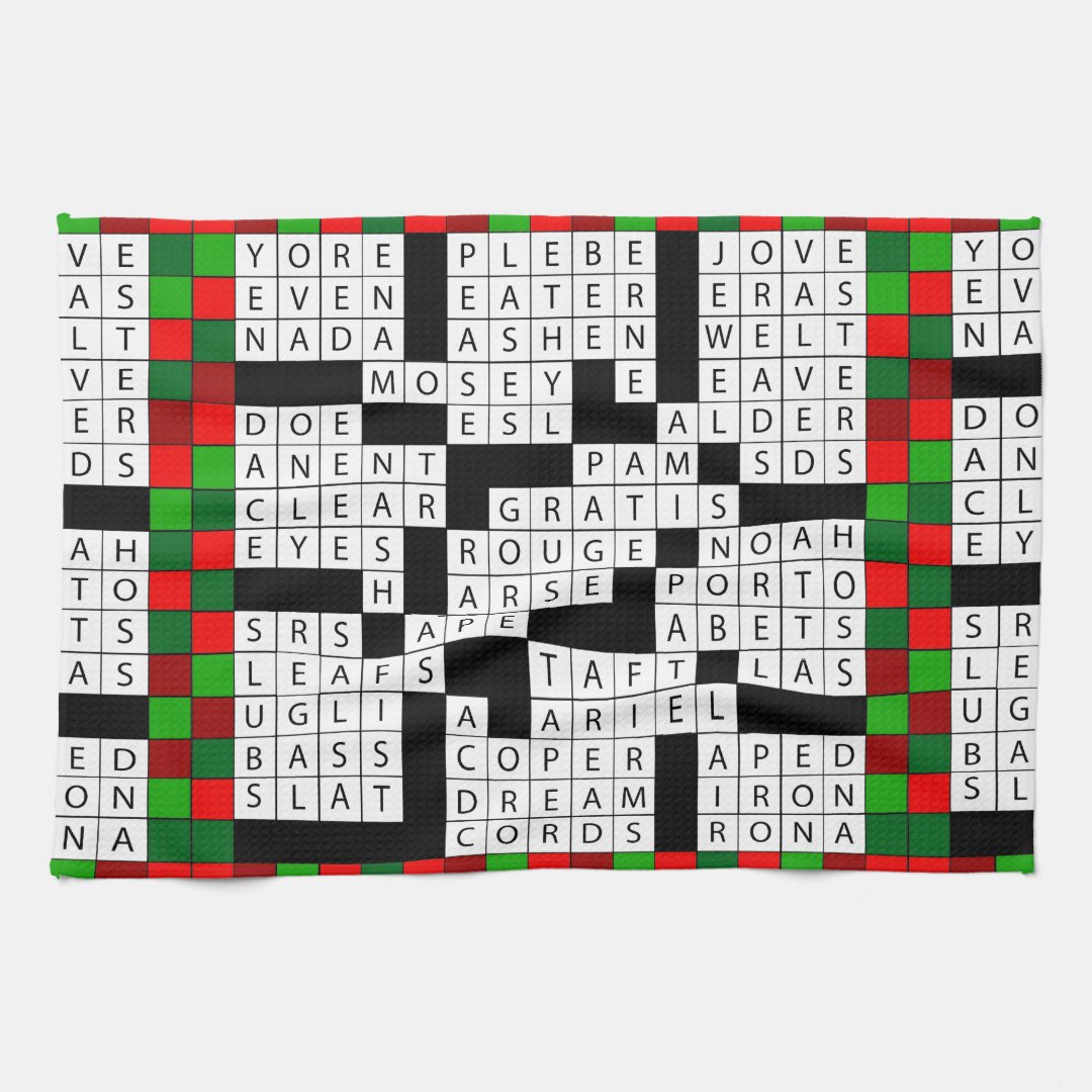 Crossword Puzzle Lovers Kitchen Towel Towel R2231ed006d8943e897d7e8fc87dfcc13 2cf11 8byvr 1080 