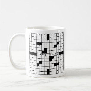 Crossword Puzzle Mug