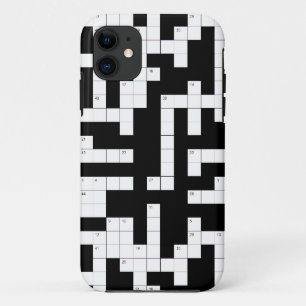Crossword puzzle phone case - fill in the blanks