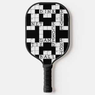 Crossword Puzzle PIckleball Words Pickleball Paddle