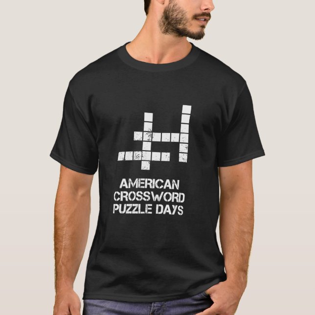 Crossword Puzzle T-Shirt (Front)