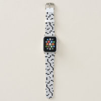 Crossword Puzzle Watch Band