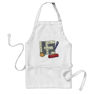 Crossword Puzzles Adult Apron
