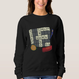 Crossword Puzzles Sweatshirt