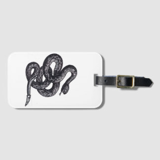 Crotalus Cascavella Snake (Venemous Pit Viper) Luggage Tag