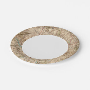 Croton Lake Vicinity Paper Plates