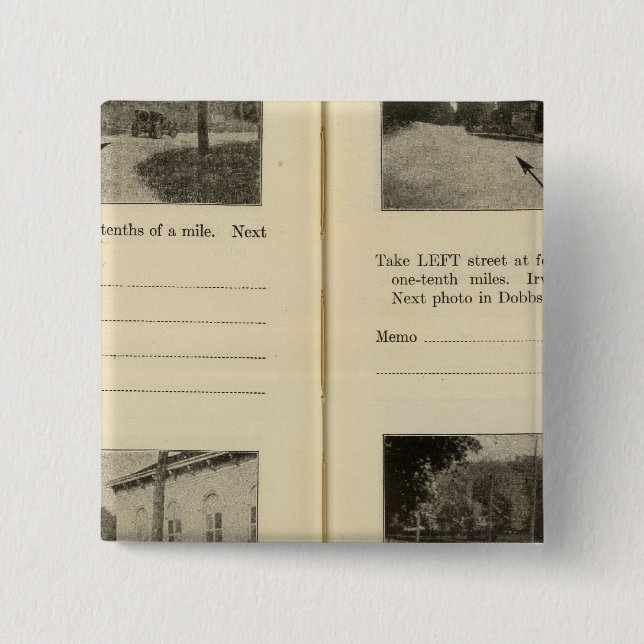 Croton Ossining Dobbs Ferry Pinback Button (Front)