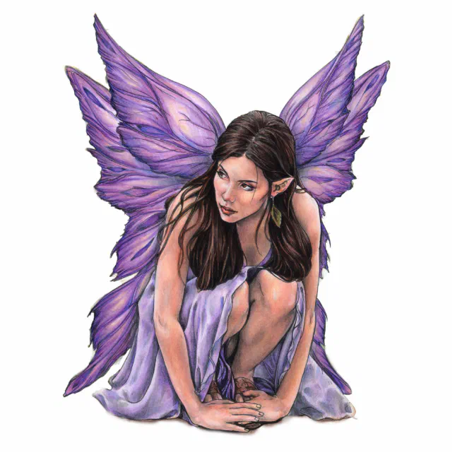 Crouching Fairy Soft Sculpture | Zazzle