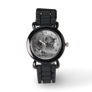 Crouching Kitten Watch