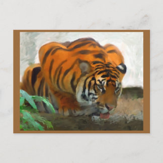 Crouching Tiger Postcard