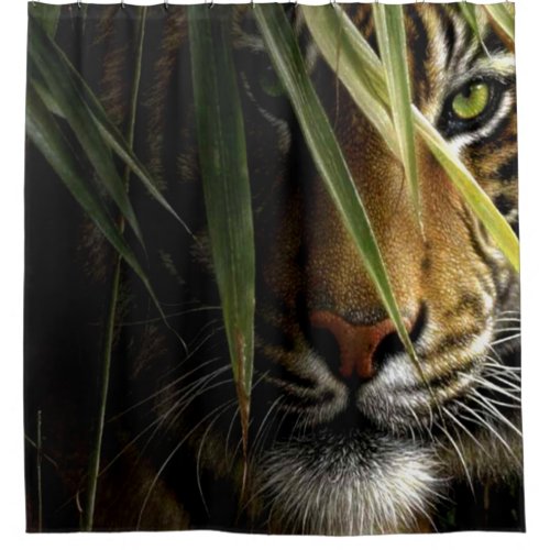 Crouching Tiger Shower Curtain