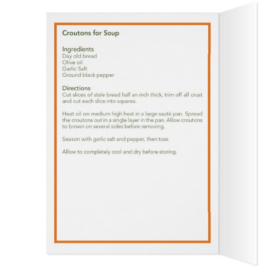 Crountons for Soup (Inside (Left))