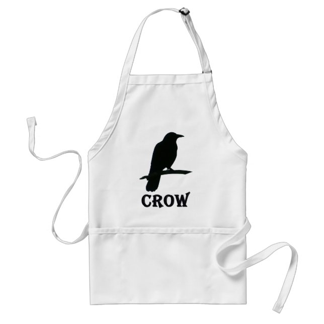 Crow Adult Apron (Front)