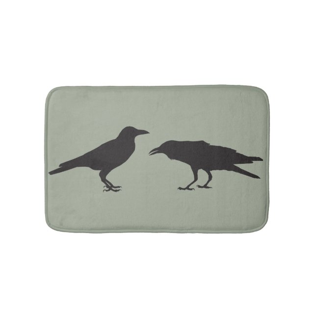 Crow Bath Mat (Front)