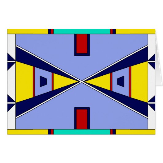 Crow Beadwork - Blue Cards (Front Horizontal)