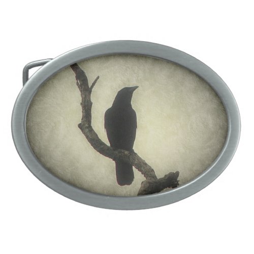 Crow Belt Buckle