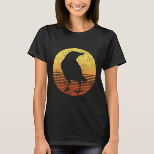 Crow Bird Lover Raven Vintage T-Shirt