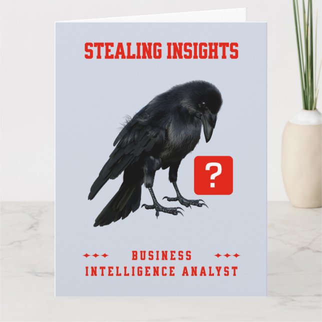 Crow Business Intelligence Analyst Card (Front)
