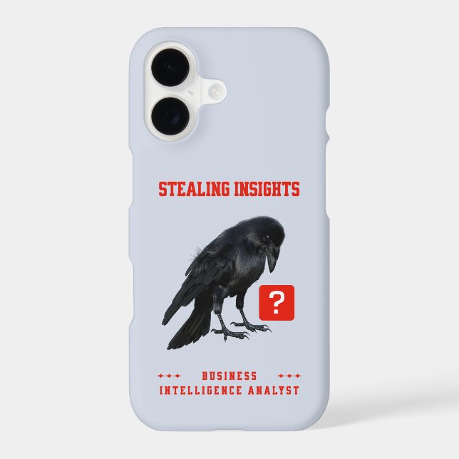 Crow Business Intelligence Analyst Case-Mate iPhone Case (Back)