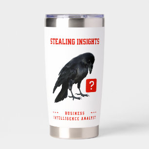 Crow Business Intelligence Analyst Insulated Tumbler