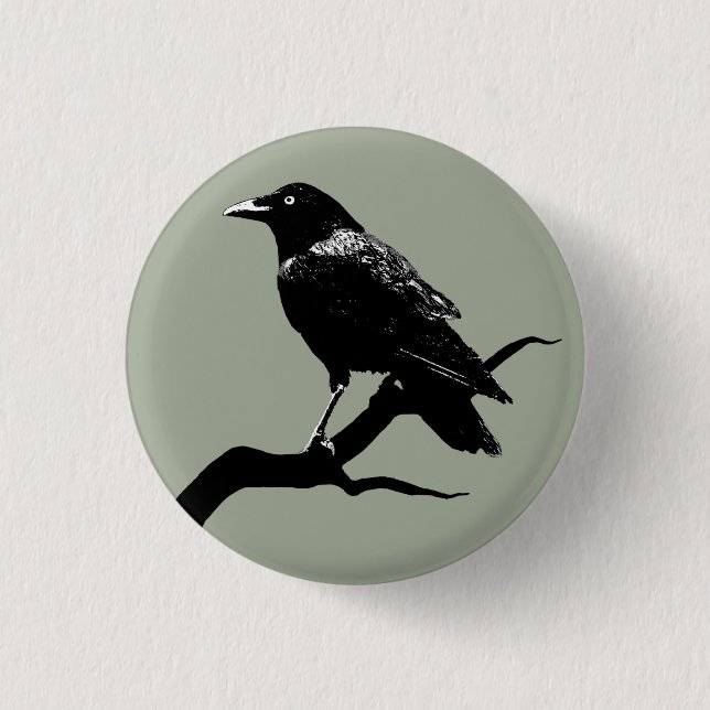 Crow Button (Front)