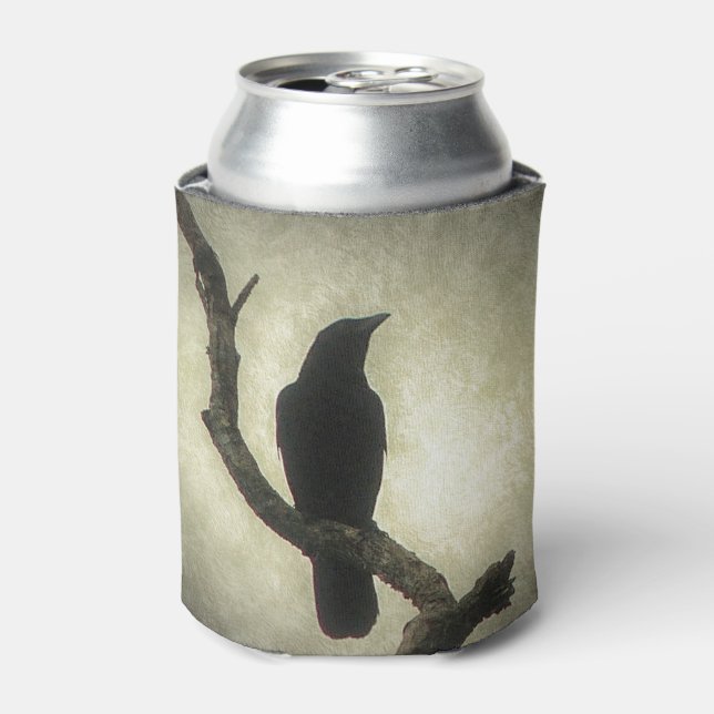 Crow Can Cooler (Can Front)