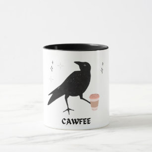 Crow Cawfee Mug