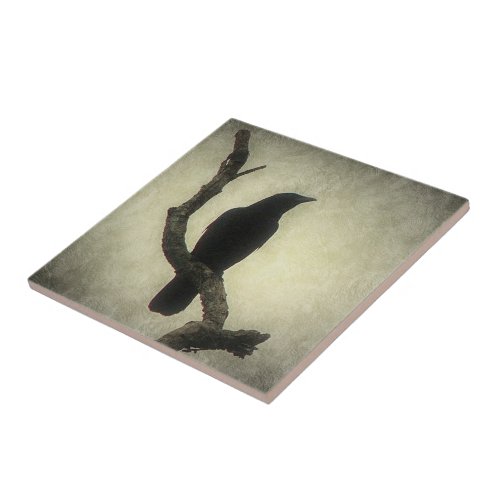 Crow  ceramic tile