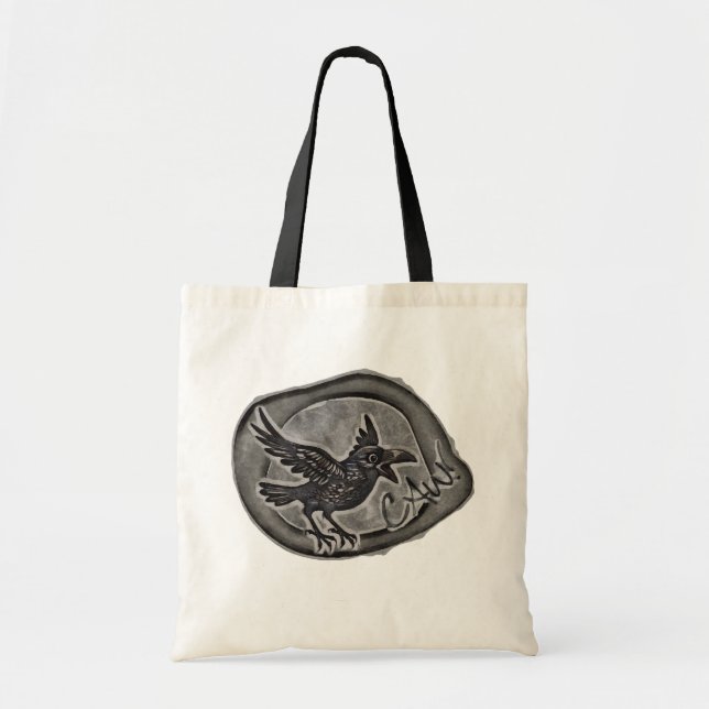 Crow Crow Rabe calls CAW! bag (Front)