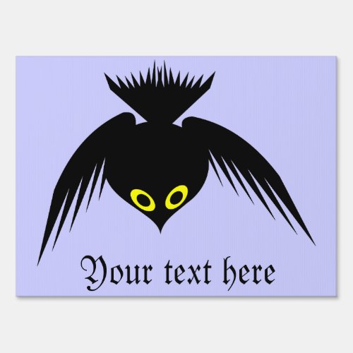 Crow Custom Sign