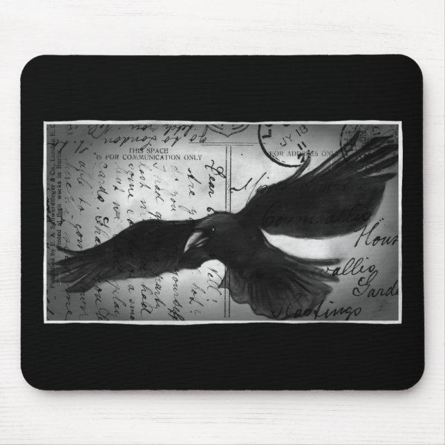 Crow deluxe mouse pad (Front)