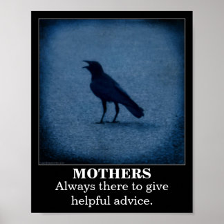 Crow demotivational poster