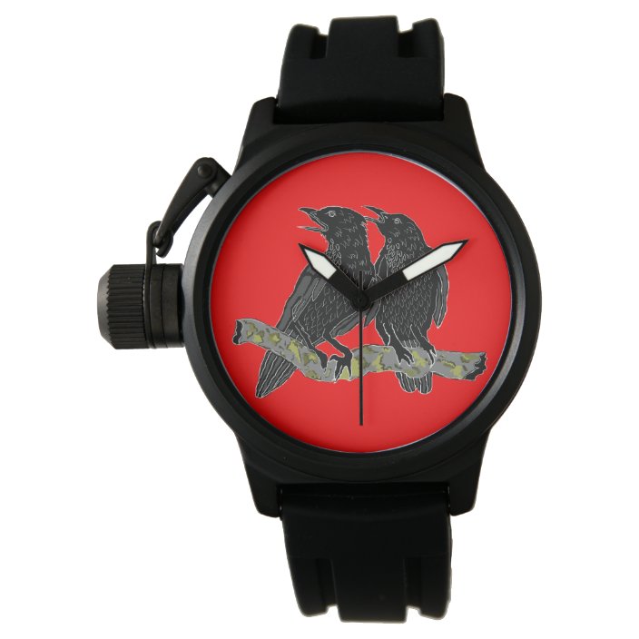 Crow Ewatch Watch Zazzle Com