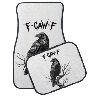 Crow - F-Caw-F Car Floor Mat